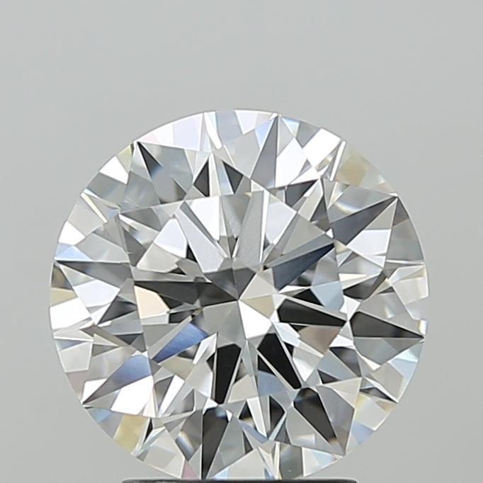 3.10 Carat Round Shaped, Ideal Cut, F Color, VVS2 Clarity, IGI Certified Lab Grown Diamond