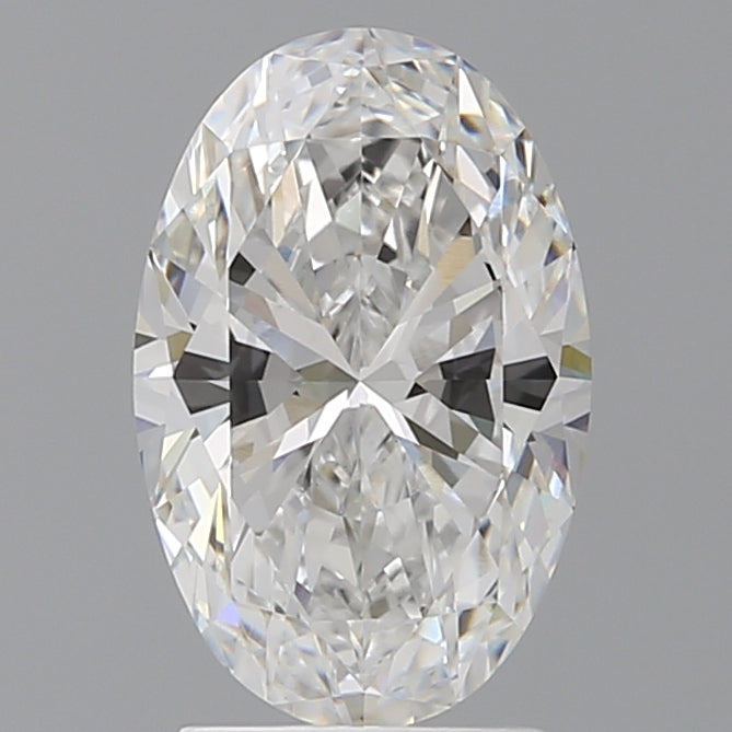 2.58 Carat Oval Shaped, Ideal Cut, E Color, VVS2 Clarity, IGI Certified Lab Grown Diamond