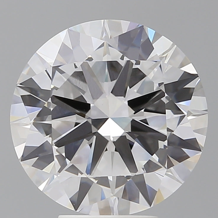 6.05 Carat Round Shaped, Excellent Cut, E Color, VVS2 Clarity, IGI Certified Lab Grown Diamond