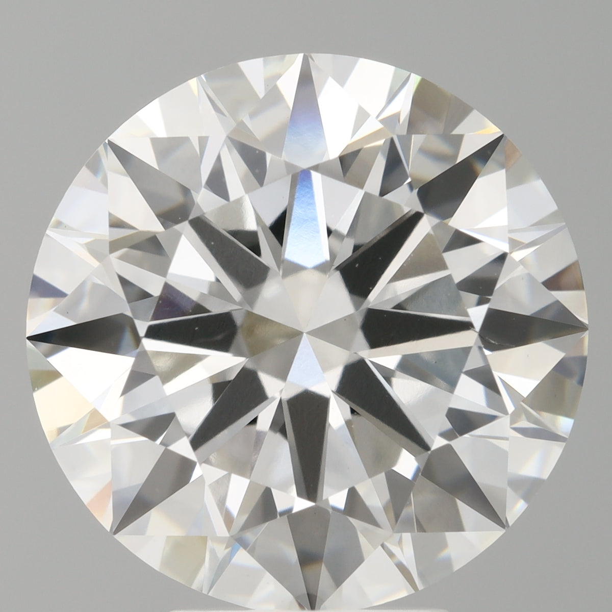 6.10 Carat Round Shaped, Ideal Cut, E Color, VVS2 Clarity, IGI Certified Lab Grown Diamond