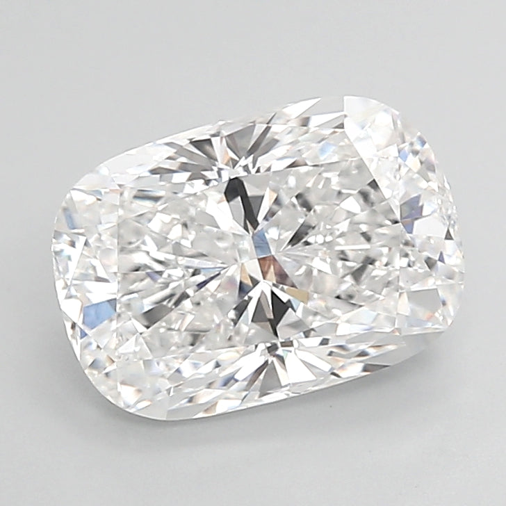 4.06 Carat Cushion Shaped, Ideal Cut, E Color, VVS2 Clarity, IGI Certified Lab Grown Diamond