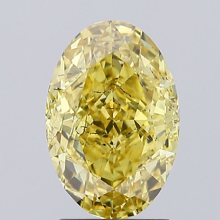 2.21 Carat Oval Shaped, Very Good Cut, SI1 Clarity, IGI Certified Lab Grown Diamond