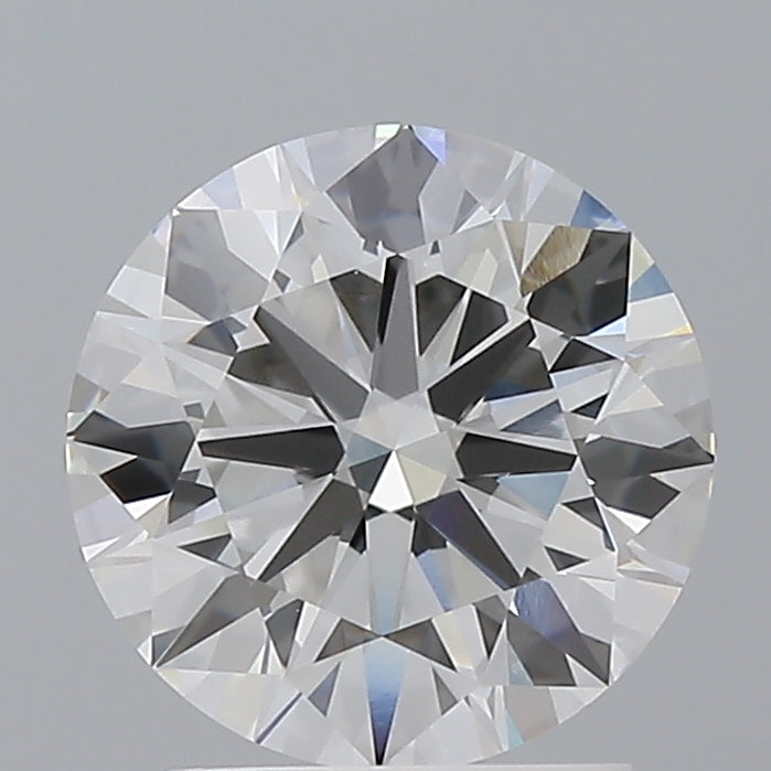 2.03 Carat Round Shaped, Ideal Cut, F Color, VVS2 Clarity, IGI Certified Lab Grown Diamond