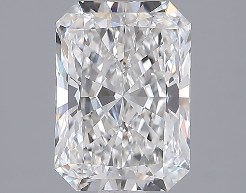 2.04 Carat Radiant Shaped, Ideal Cut, E Color, VVS1 Clarity, IGI Certified Lab Grown Diamond