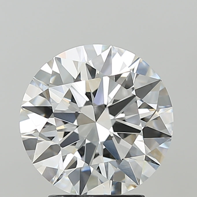 3.07 Carat Round Shaped, Ideal Cut, F Color, VVS2 Clarity, IGI Certified Lab Grown Diamond