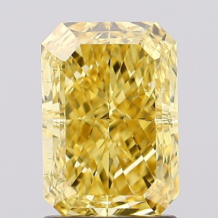 1.74 Carat Radiant Shaped, Ideal Cut, VS2 Clarity, IGI Certified Lab Grown Diamond