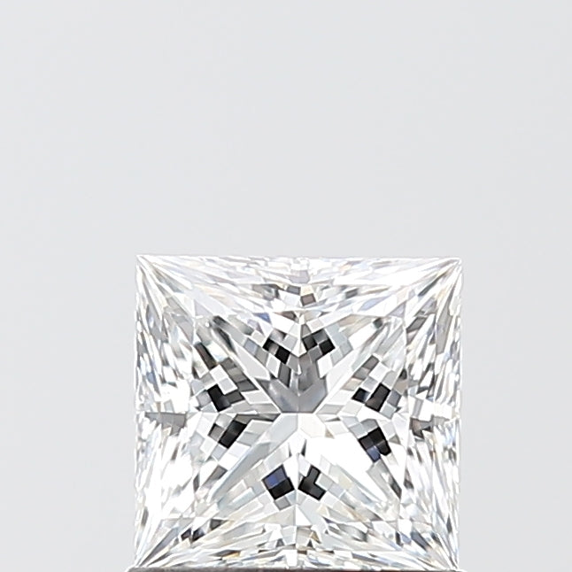 1.05 Carat Princess Shaped, Ideal Cut, E Color, VVS2 Clarity, IGI Certified Lab Grown Diamond