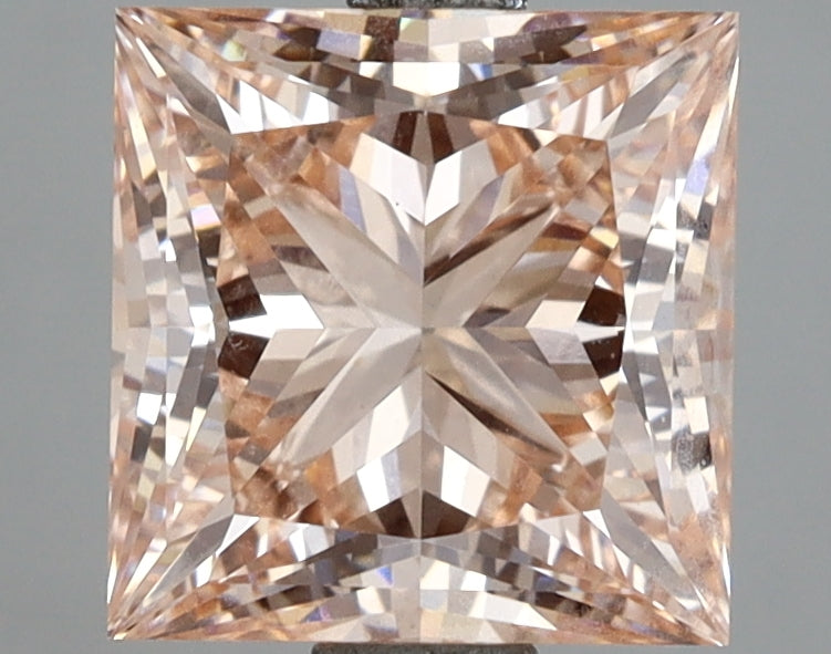 3.01 Carat Princess Shaped, Ideal Cut, VS1 Clarity, IGI Certified Lab Grown Diamond