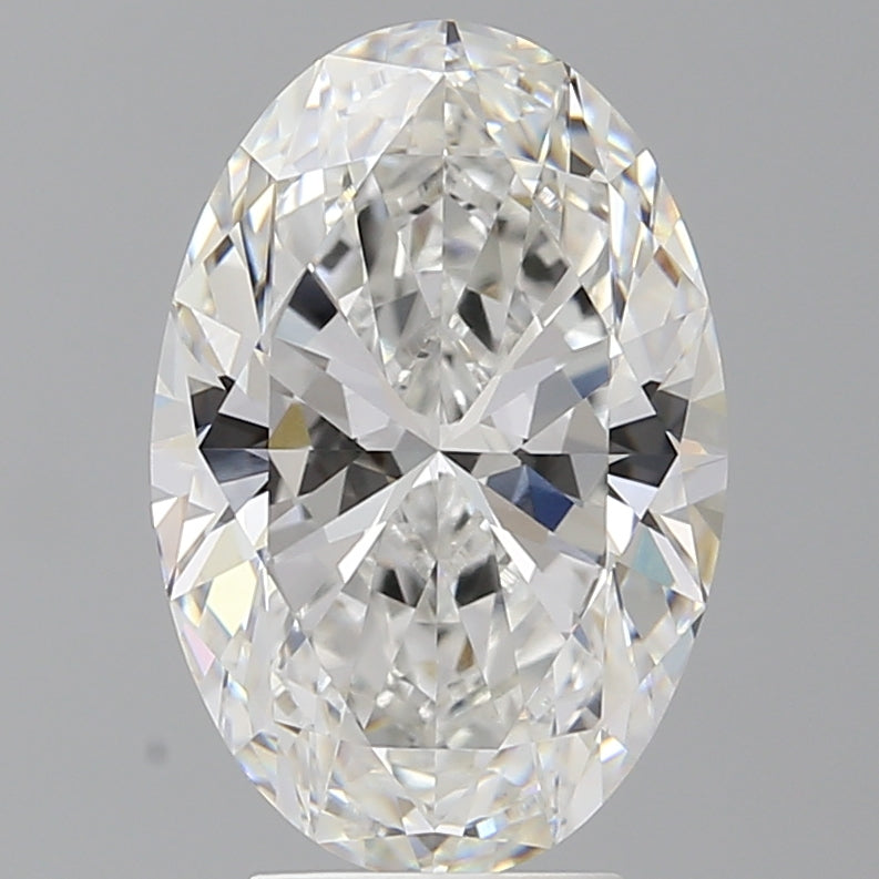 4.54 Carat Oval Shaped, Ideal Cut, E Color, VVS2 Clarity, IGI Certified Lab Grown Diamond