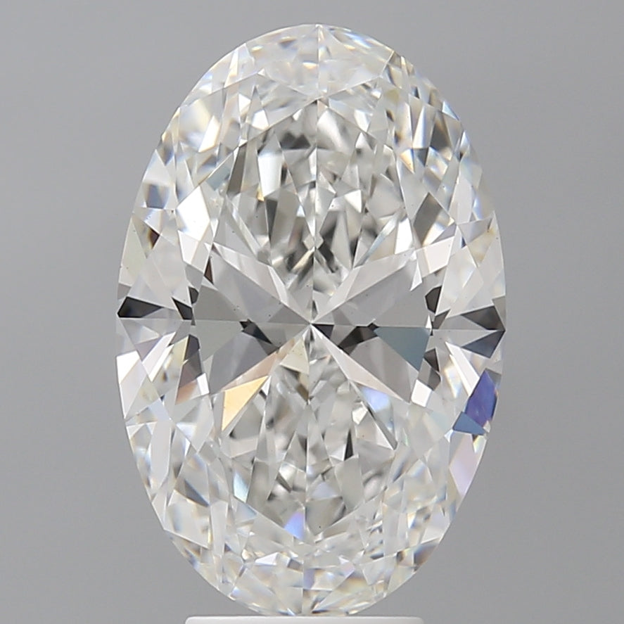 5.57 Carat Oval Shaped, Ideal Cut, E Color, VS1 Clarity, IGI Certified Lab Grown Diamond