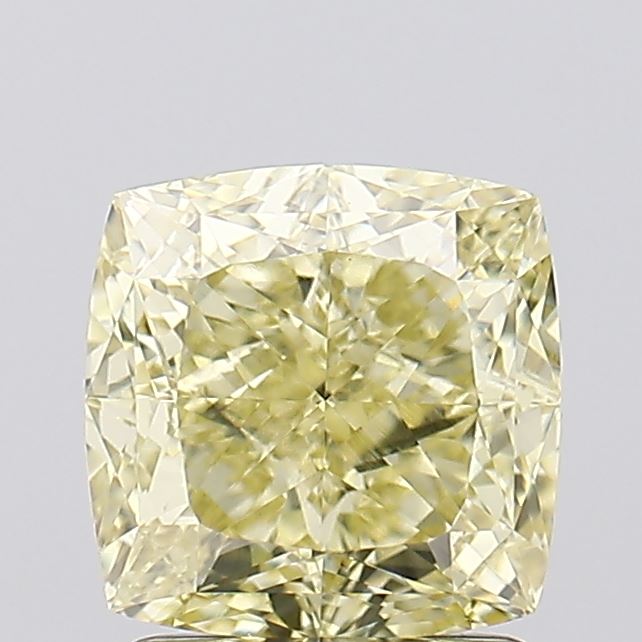 2.08 Carat Cushion Shaped, Ideal Cut, VVS2 Clarity, IGI Certified Lab Grown Diamond