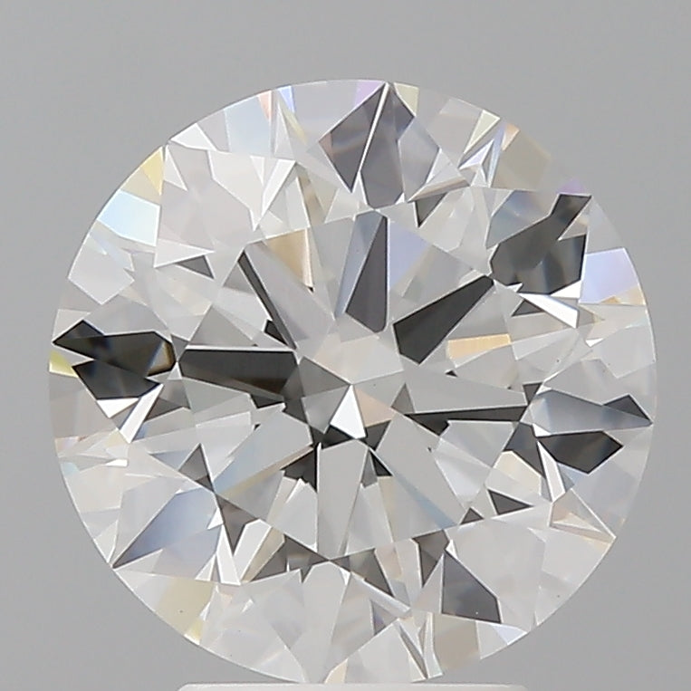 4.04 Carat Round Shaped, Ideal Cut, E Color, VVS2 Clarity, IGI Certified Lab Grown Diamond