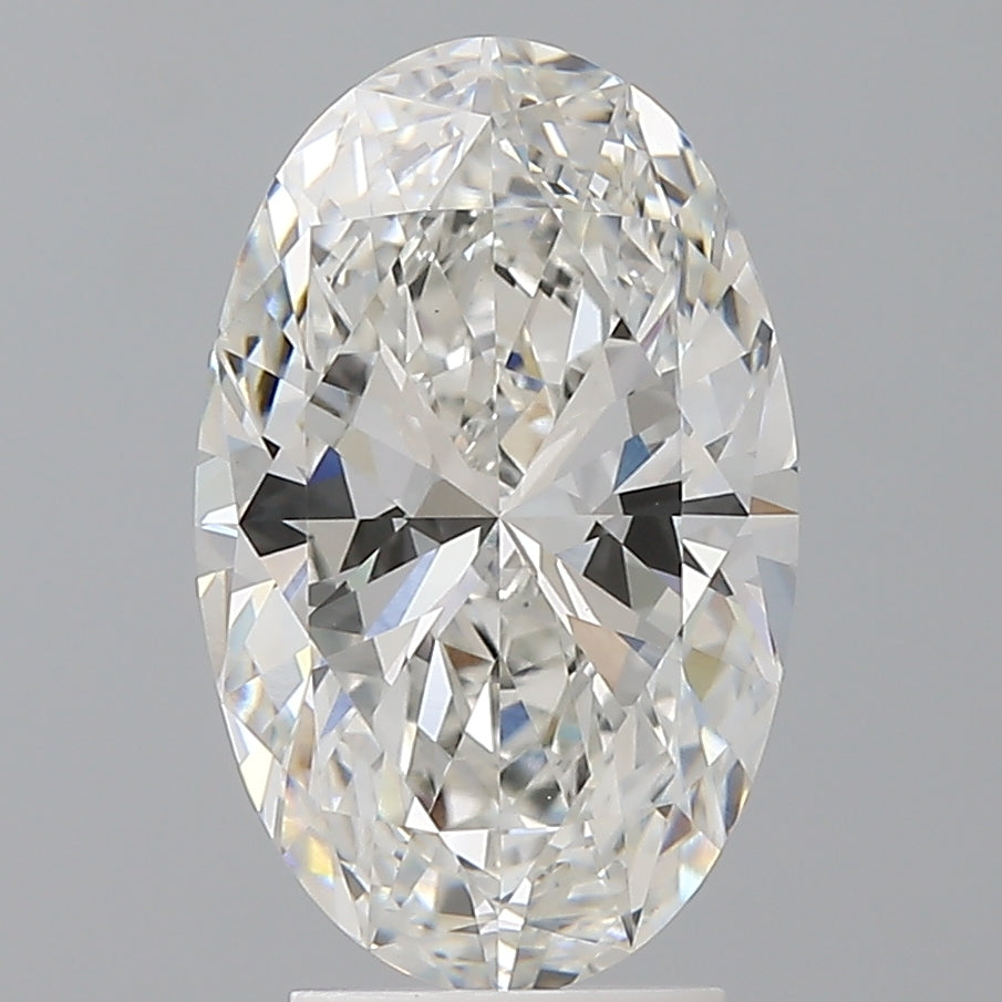 3.51 Carat Oval Shaped, Ideal Cut, F Color, VVS2 Clarity, IGI Certified Lab Grown Diamond