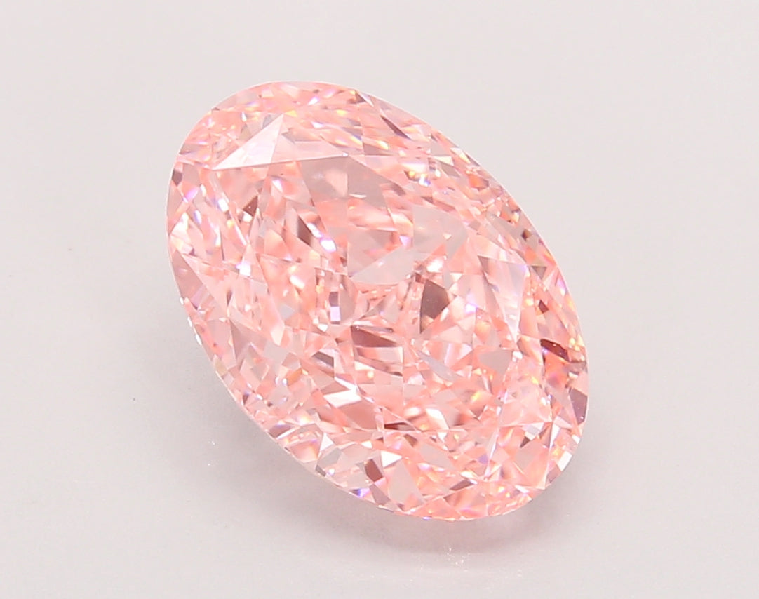 4.54 Carat Oval Shaped, Very Good Cut, VVS2 Clarity, IGI Certified Lab Grown Diamond