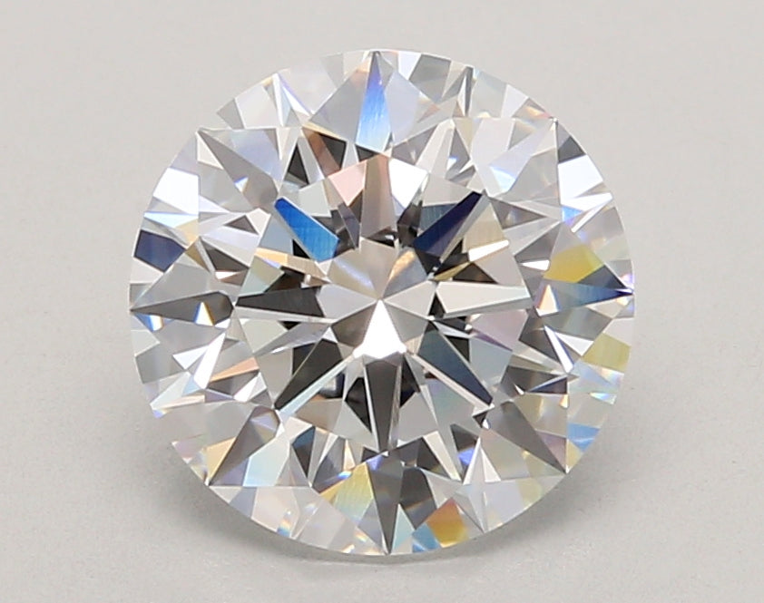 3.05 Carat Round Shaped, Ideal Cut, D Color, VVS2 Clarity, IGI Certified Lab Grown Diamond