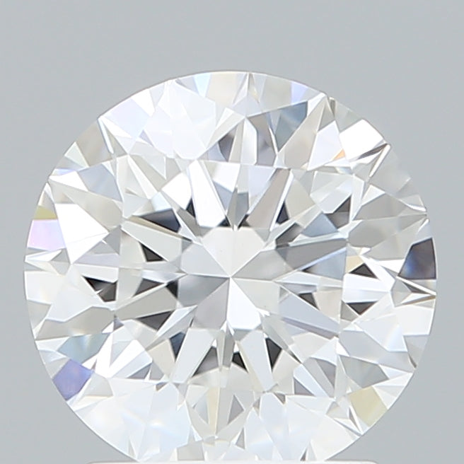 2.10 Carat Round Shaped, Excellent Cut, E Color, VVS2 Clarity, IGI Certified Lab Grown Diamond