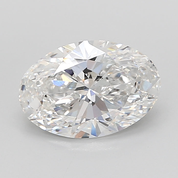 4.02 Carat Oval Shaped, Ideal Cut, D Color, VVS2 Clarity, IGI Certified Lab Grown Diamond
