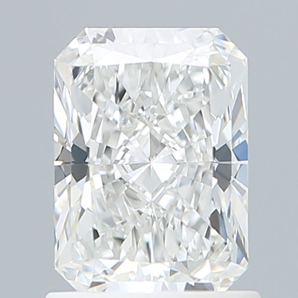 1.21 Carat Radiant Shaped, Ideal Cut, E Color, VVS1 Clarity, IGI Certified Lab Grown Diamond