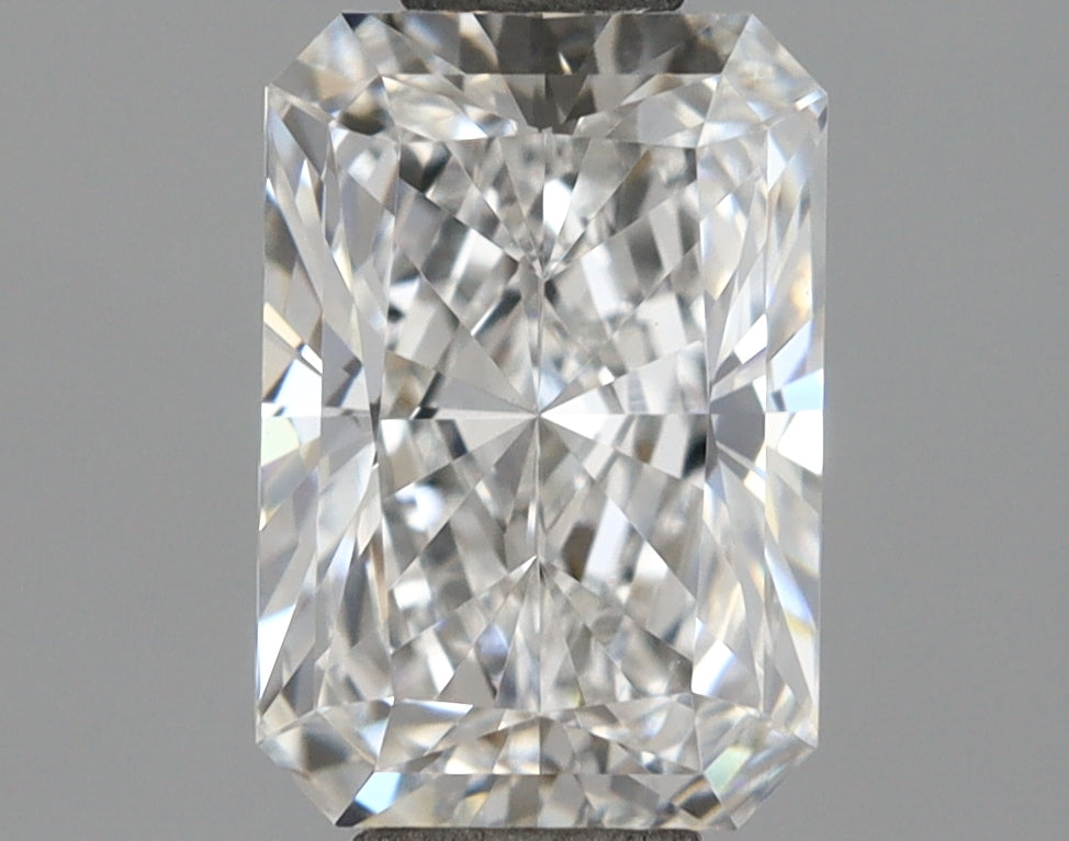 1.18 Carat Radiant Shaped, Excellent Cut, E Color, VVS2 Clarity, IGI Certified Lab Grown Diamond