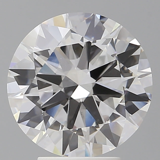 4.00 Carat Round Shaped, Excellent Cut, E Color, VS1 Clarity, IGI Certified Lab Grown Diamond