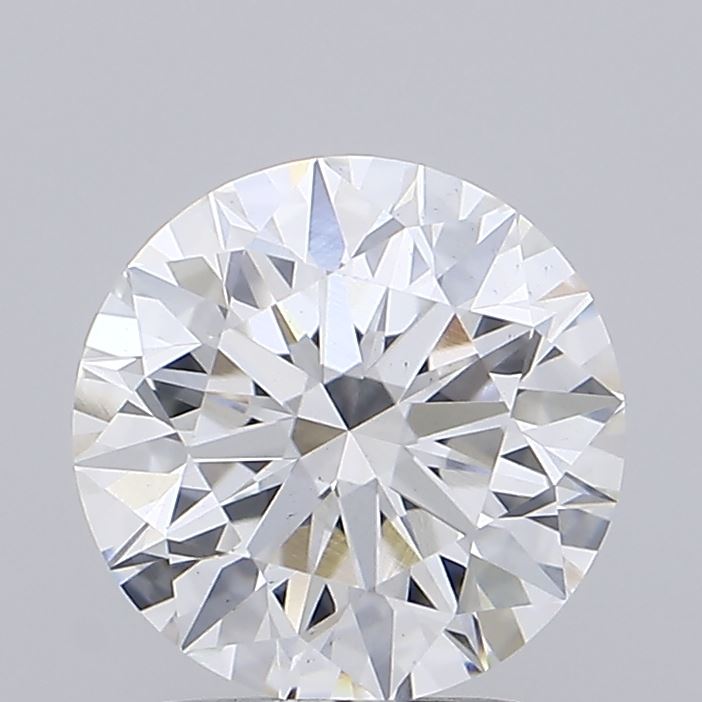 2.22 Carat Round Shaped, Ideal Cut, F Color, VS1 Clarity, IGI Certified Lab Grown Diamond