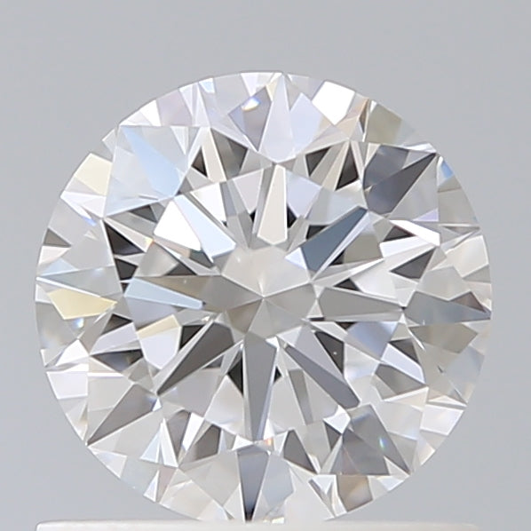 0.91 Carat Round Shaped, Excellent Cut, D Color, VVS2 Clarity, IGI Certified Lab Grown Diamond