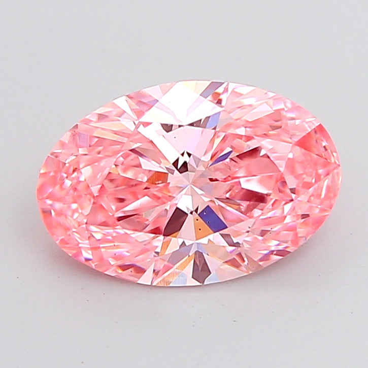 3.02 Carat Oval Shaped, Ideal Cut, VS2 Clarity, IGI Certified Lab Grown Diamond