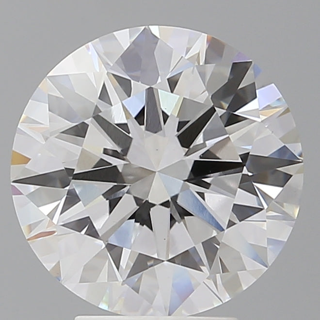 4.53 Carat Round Shaped, Ideal Cut, E Color, VVS2 Clarity, IGI Certified Lab Grown Diamond