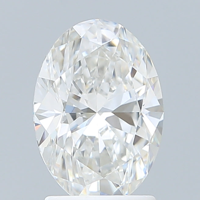 2.02 Carat Oval Shaped, Ideal Cut, F Color, VVS2 Clarity, IGI Certified Lab Grown Diamond