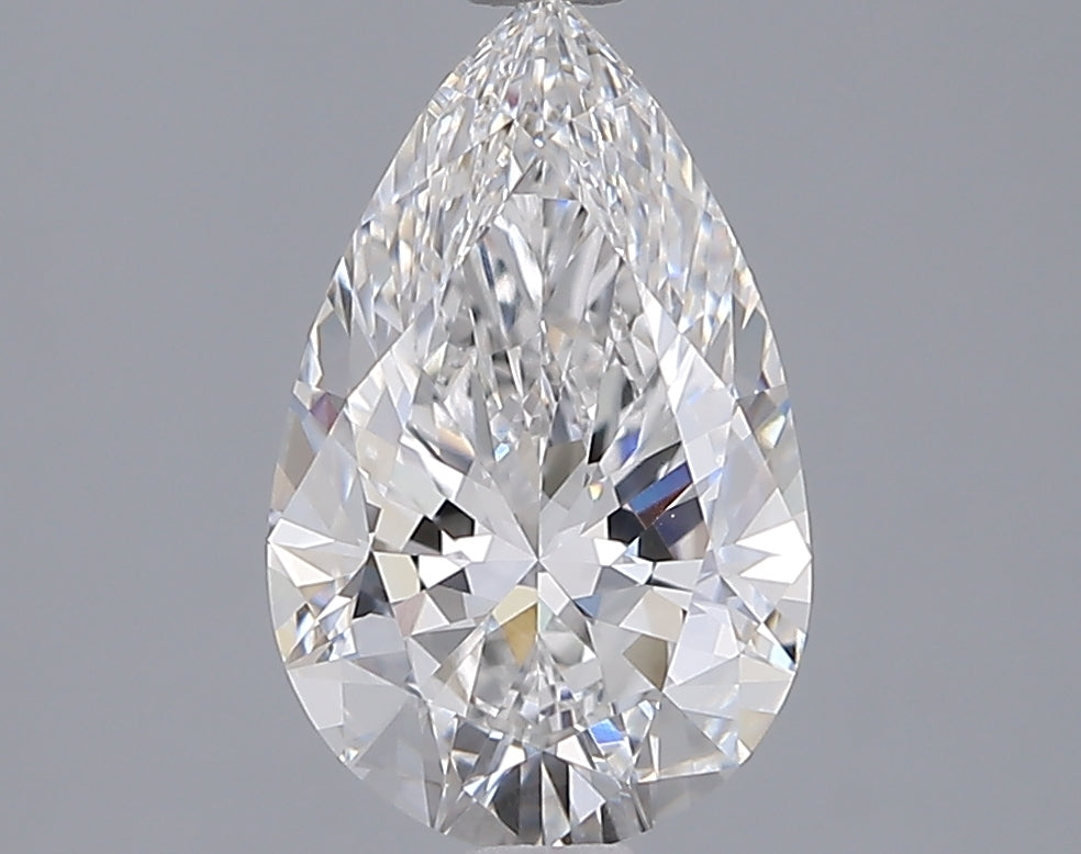 2.06 Carat Pear Shaped, Ideal Cut, E Color, VVS1 Clarity, IGI Certified Lab Grown Diamond
