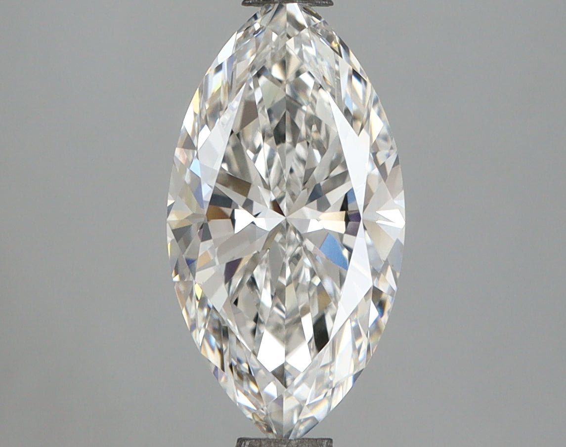 2.00 Carat Marquise Shaped, Excellent Cut, F Color, VS1 Clarity, IGI Certified Lab Grown Diamond