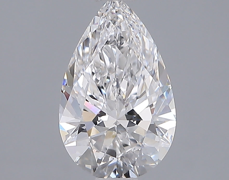 1.53 Carat Pear Shaped, Ideal Cut, E Color, VVS2 Clarity, IGI Certified Lab Grown Diamond