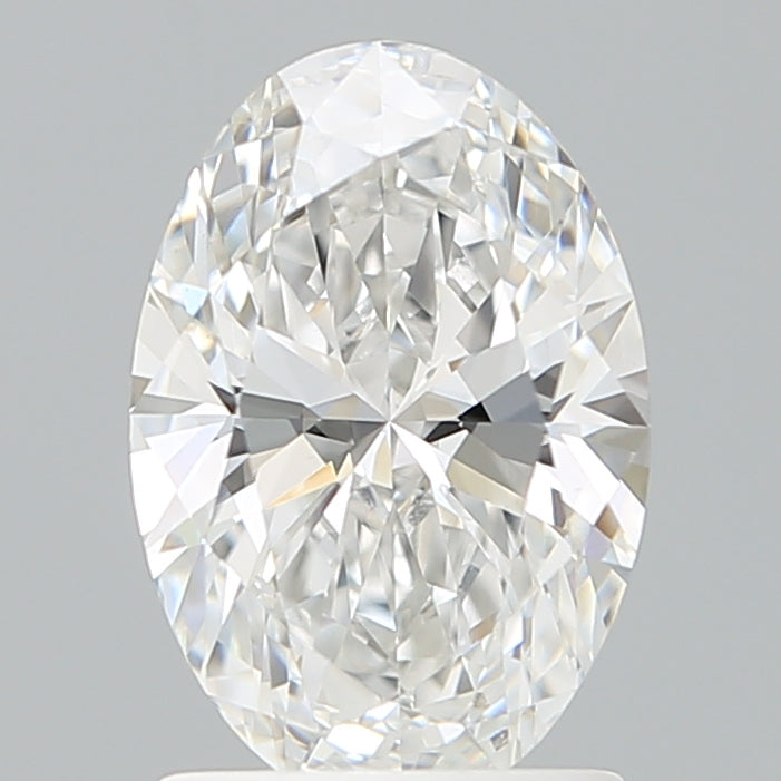 1.57 Carat Oval Shaped, Ideal Cut, E Color, VS1 Clarity, IGI Certified Lab Grown Diamond