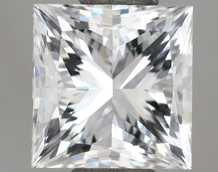 1.00 Carat Princess Shaped, Very Good Cut, E Color, VVS1 Clarity, IGI Certified Lab Grown Diamond
