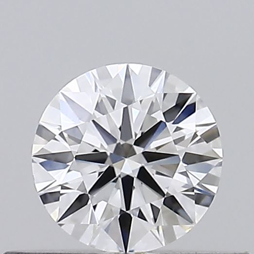 0.34 Carat Round Shaped, Ideal Cut, D Color, VVS2 Clarity, IGI Certified Lab Grown Diamond
