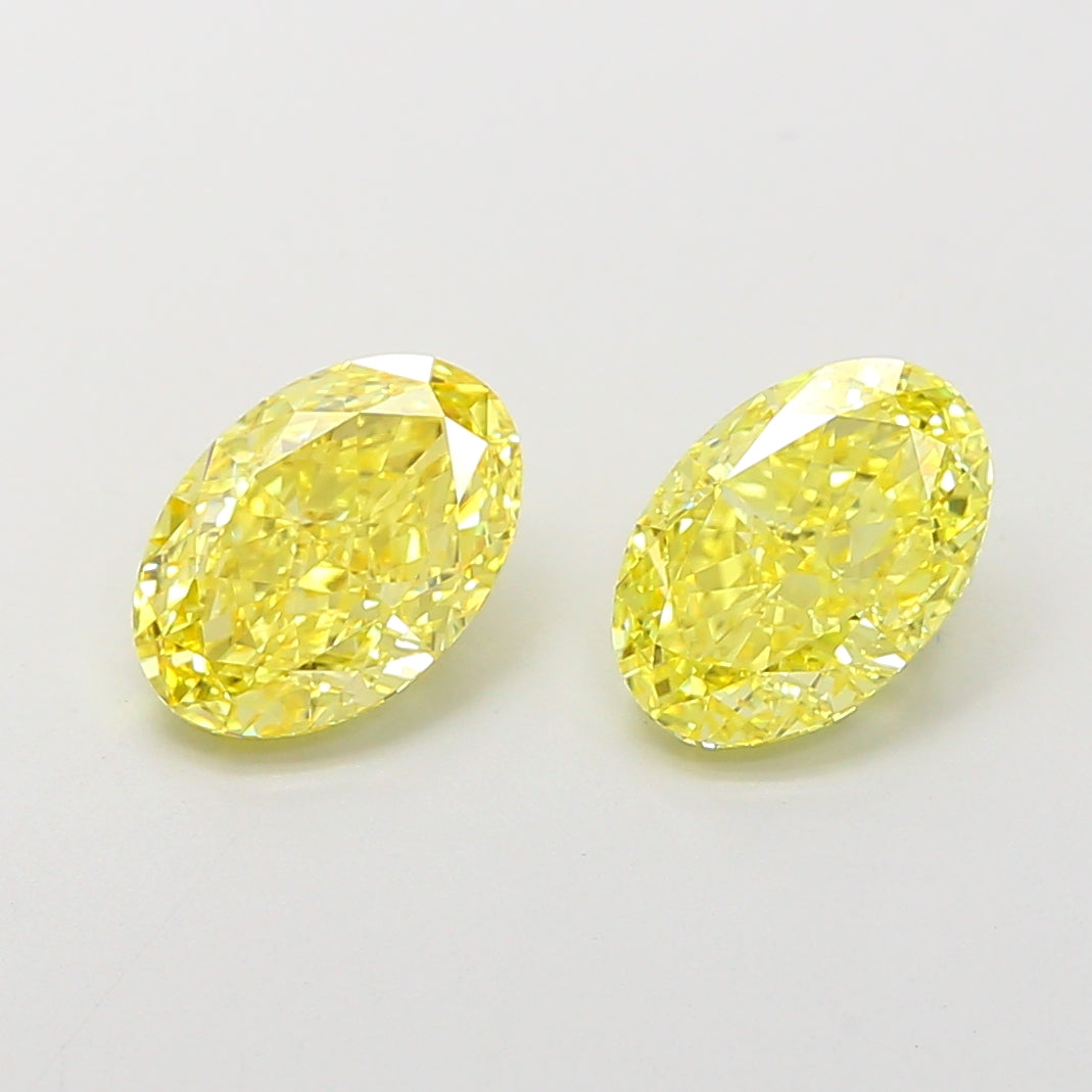 1.73 Carat Oval Shaped, Excellent Cut, VVS2 Clarity, IGI Certified Lab Grown Diamond