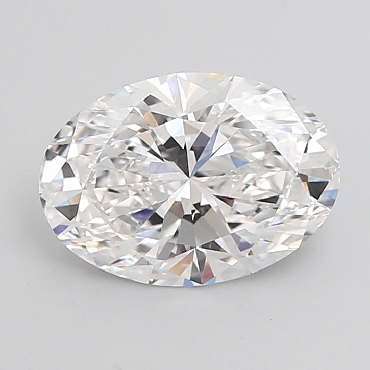 3.07 Carat Oval Shaped, Ideal Cut, D Color, VS1 Clarity, IGI Certified Lab Grown Diamond