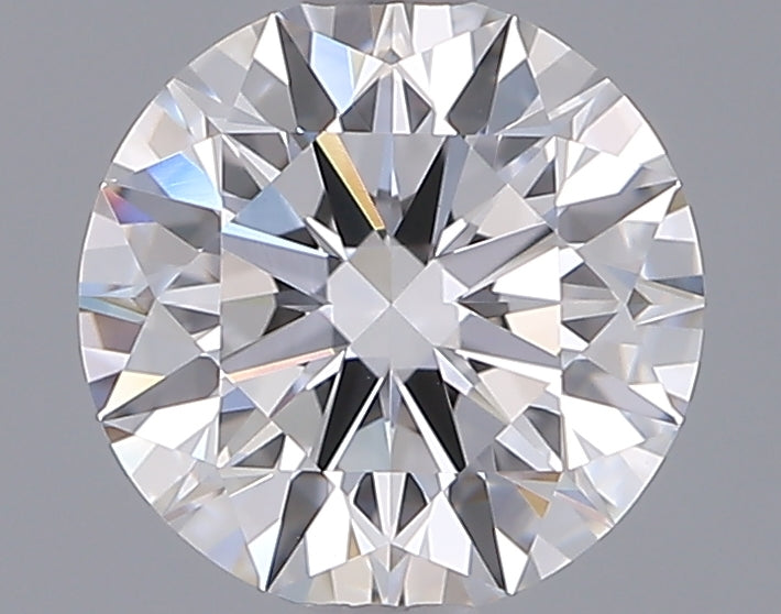 1.23 Carat Round Shaped, Ideal Cut, D Color, VVS2 Clarity, IGI Certified Lab Grown Diamond