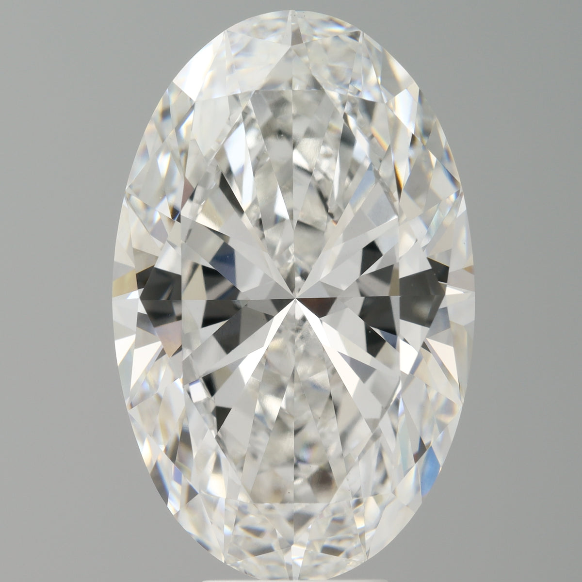 9.08 Carat Oval Shaped, Ideal Cut, E Color, VVS2 Clarity, IGI Certified Lab Grown Diamond