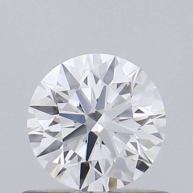 0.54 Carat Round Shaped, Ideal Cut, D Color, VVS2 Clarity, IGI Certified Lab Grown Diamond