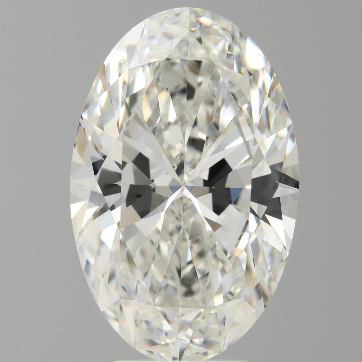 6.05 Carat Oval Shaped, Ideal Cut, F Color, VVS2 Clarity, IGI Certified Lab Grown Diamond