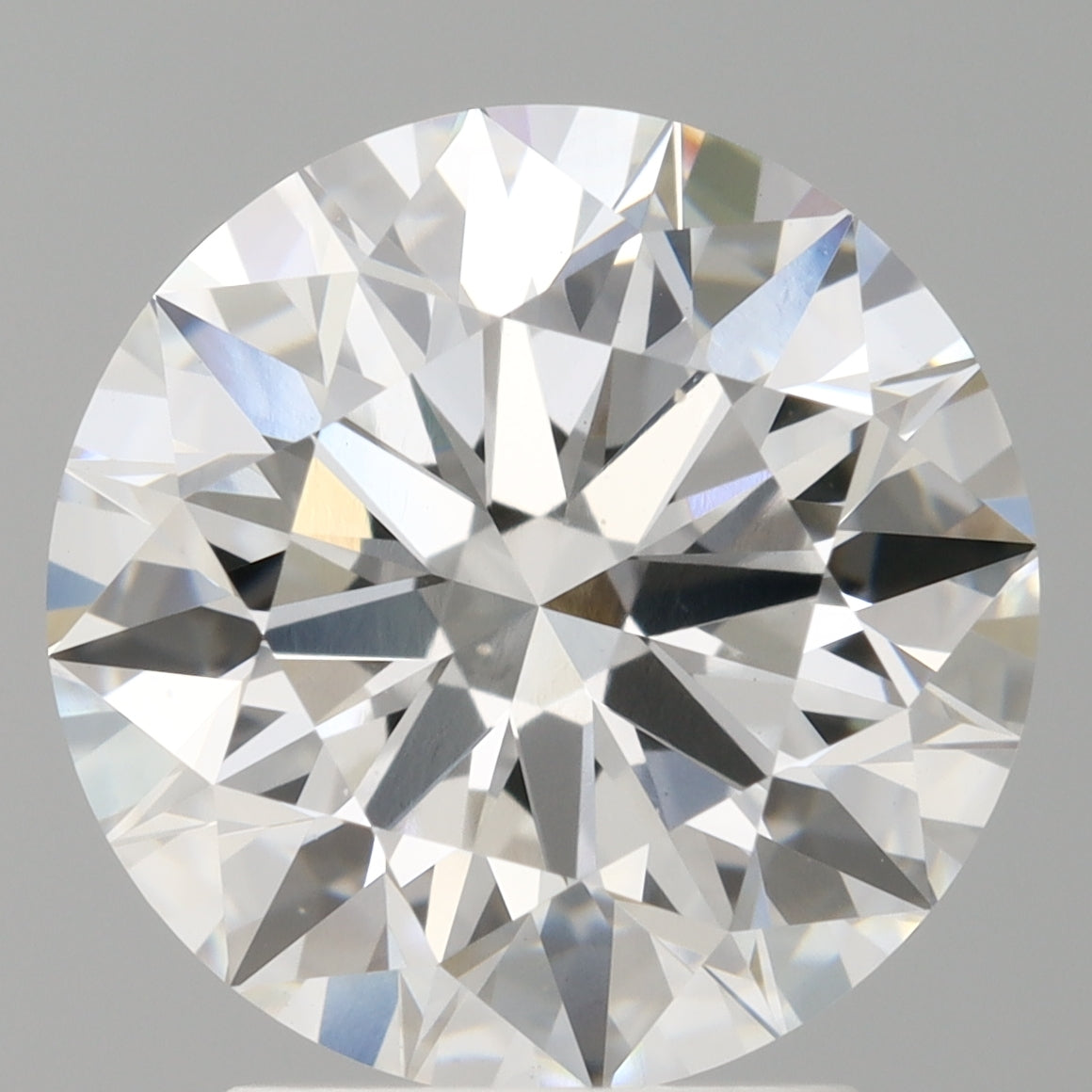 3.05 Carat Round Shaped, Ideal Cut, E Color, VVS2 Clarity, IGI Certified Lab Grown Diamond