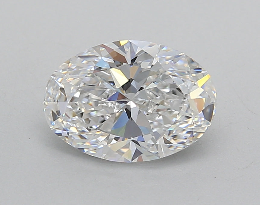 1.51 Carat Oval Shaped, Very Good Cut, D Color, VVS2 Clarity, IGI Certified Lab Grown Diamond