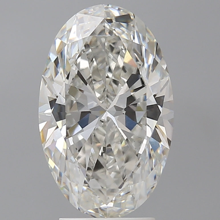 3.60 Carat Oval Shaped, Ideal Cut, F Color, VS1 Clarity, IGI Certified Lab Grown Diamond