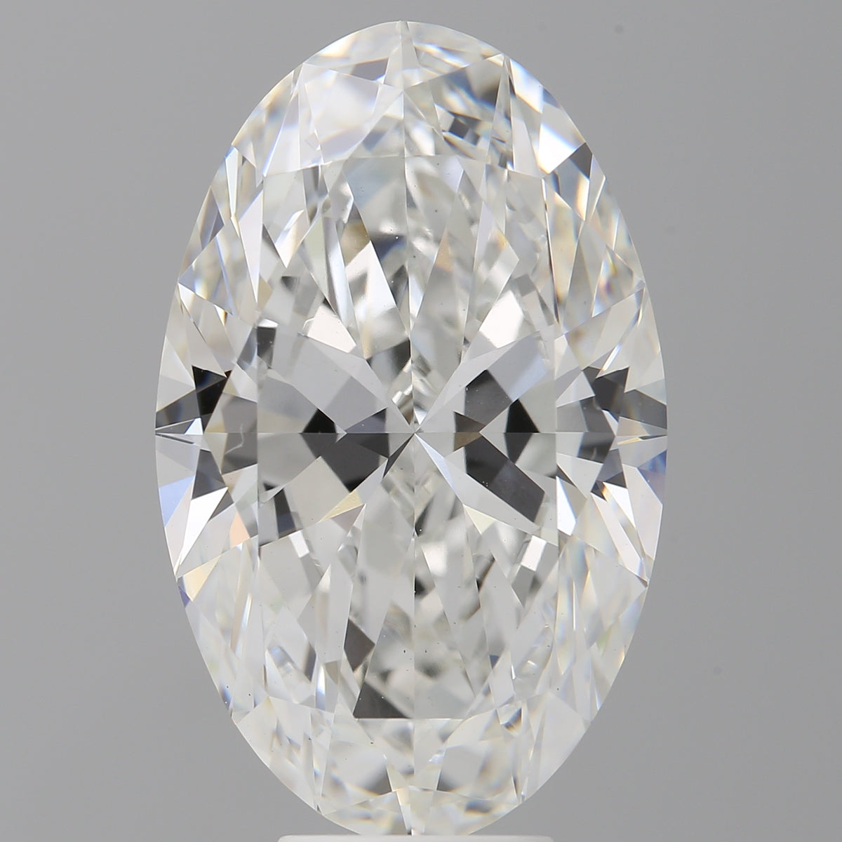 8.08 Carat Oval Shaped, Ideal Cut, F Color, VS1 Clarity, IGI Certified Lab Grown Diamond