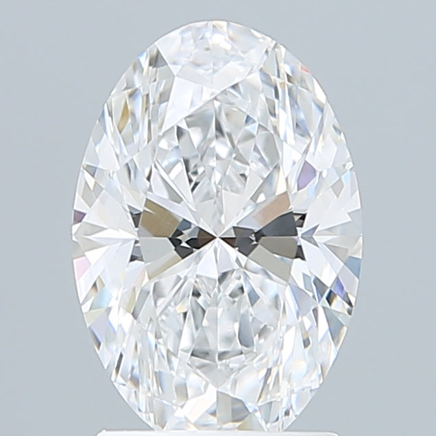 2.03 Carat Oval Shaped, Excellent Cut, D Color, VVS2 Clarity, IGI Certified Lab Grown Diamond