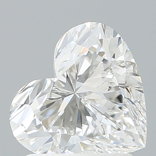 1.58 Carat Heart Shaped, Ideal Cut, E Color, VVS1 Clarity, IGI Certified Lab Grown Diamond