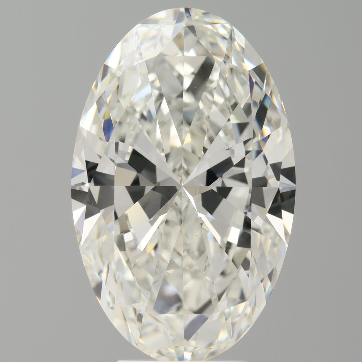 6.09 Carat Oval Shaped, Excellent Cut, G Color, VVS2 Clarity, IGI Certified Lab Grown Diamond