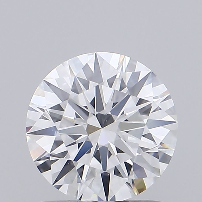 1.09 Carat Round Shaped, Ideal Cut, D Color, VVS2 Clarity, IGI Certified Lab Grown Diamond
