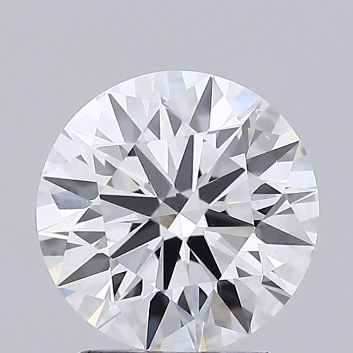 2.30 Carat Round Shaped, Ideal Cut, D Color, VVS2 Clarity, IGI Certified Lab Grown Diamond